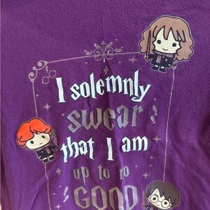 Purple Harry Harry Potter Kids Graphic Tee